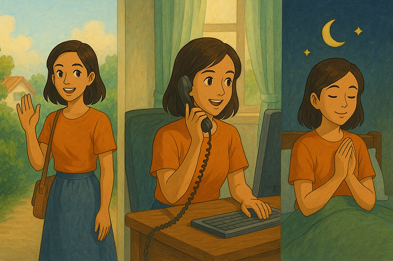 7-3 1日で学ぶ！タイ語で過ごす24時間